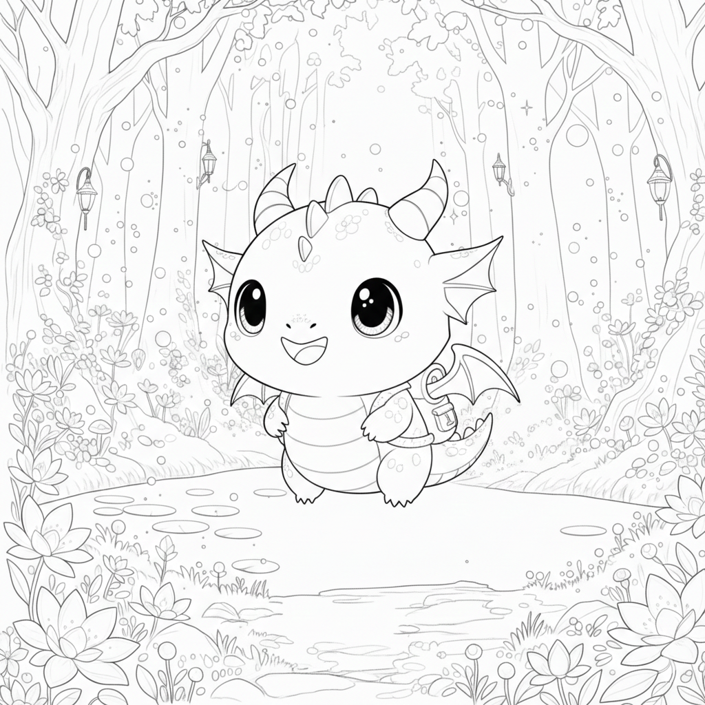 Gildwing coloring page
